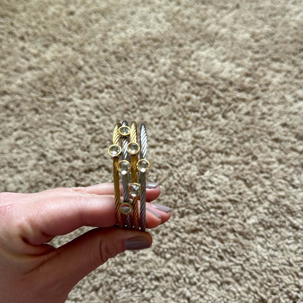 Charriol Bracelet Stack